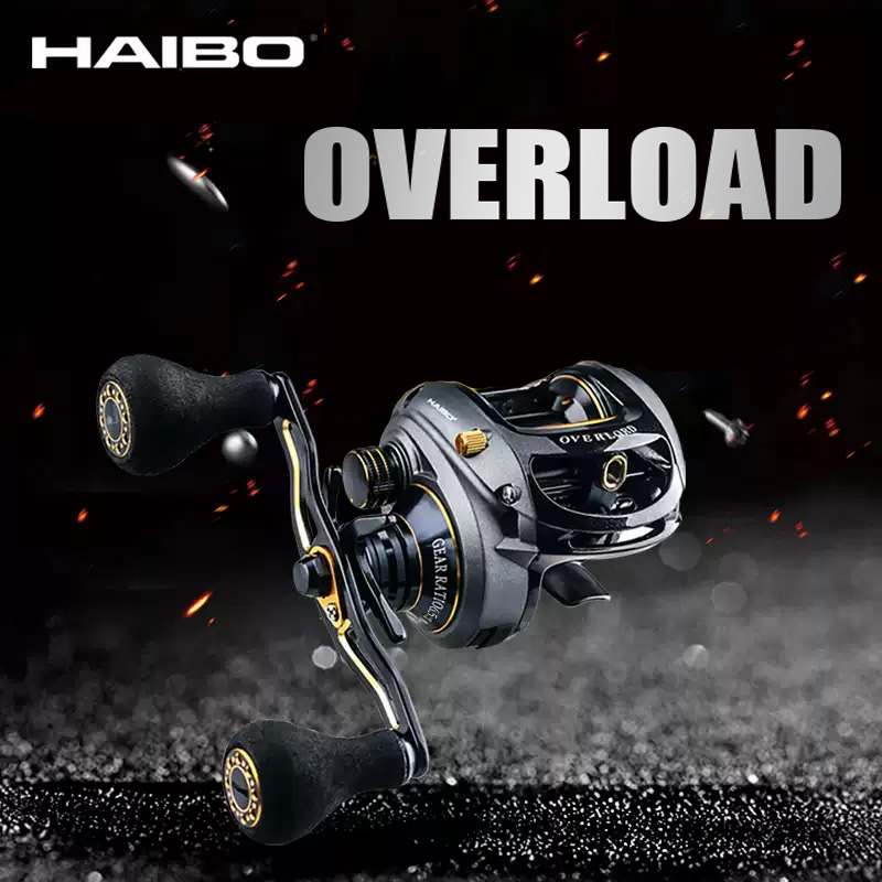 Abu Garcia Reel Max - Haibo AŞIRI YÜKLÜ Baitcasting Balıkçılık Reel